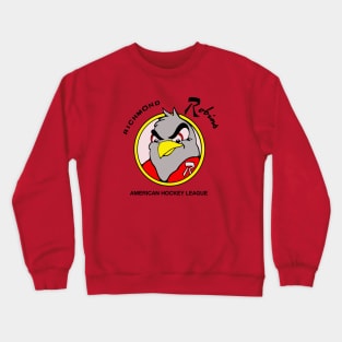 Defunct Richmond Robins AHL Hockey 1972 Crewneck Sweatshirt